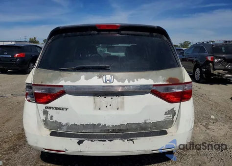 2012 Honda Odyssey Lx из США, поврежденный, VIN 5FNRL5H2XCB106978